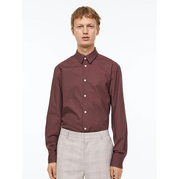 Men Regular Fit Cotton Shirt
