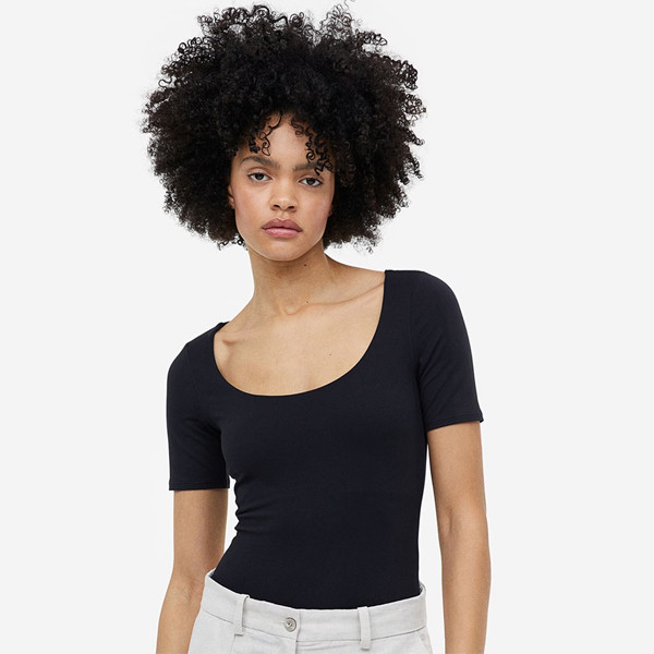 Short-Sleeved Thong Body